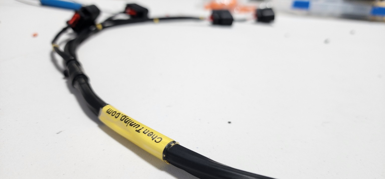 Chen Tuning labelled wiring harness