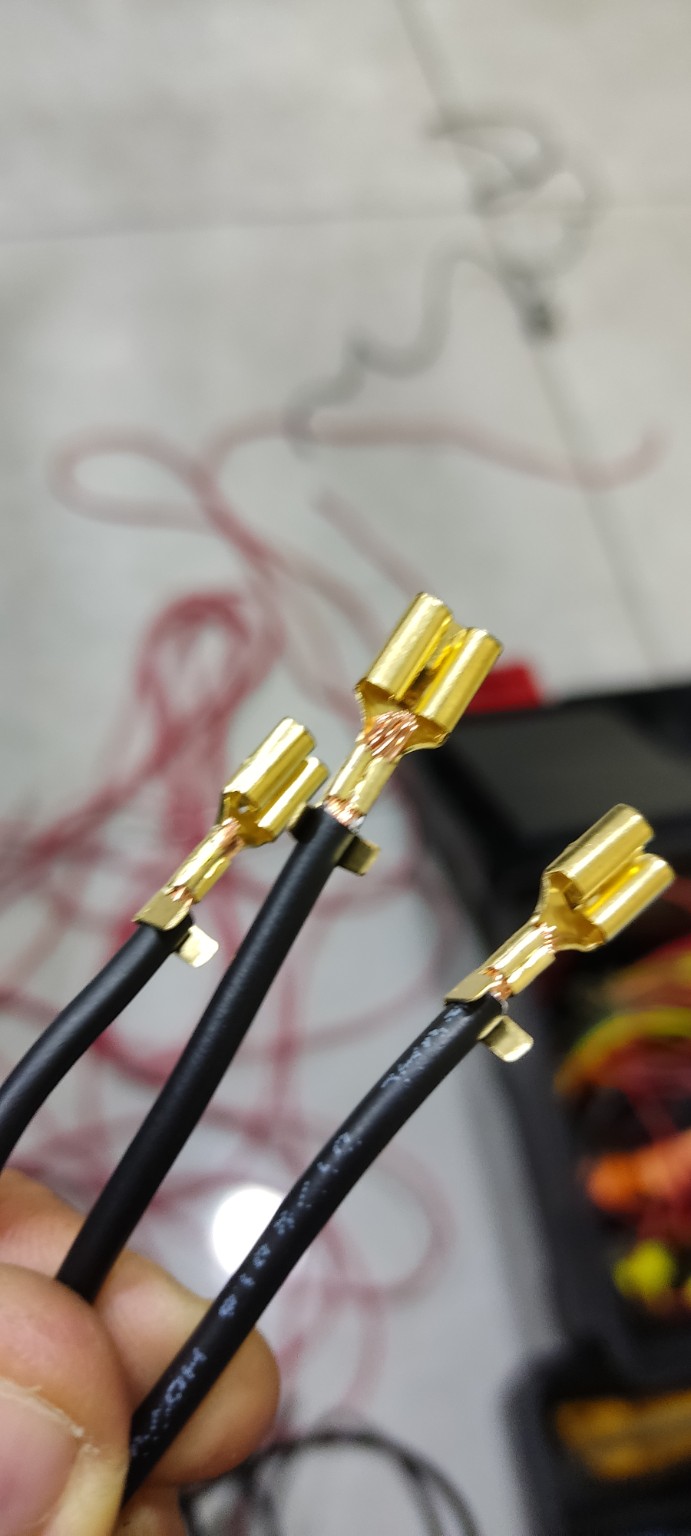 Clean, reliable terminal crimps